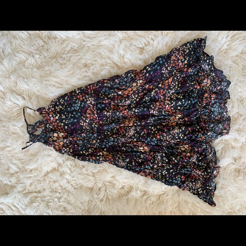 Flowy floral dress